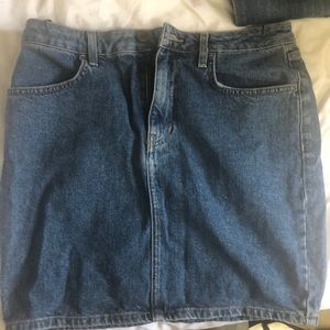 Denim Mini Skirt